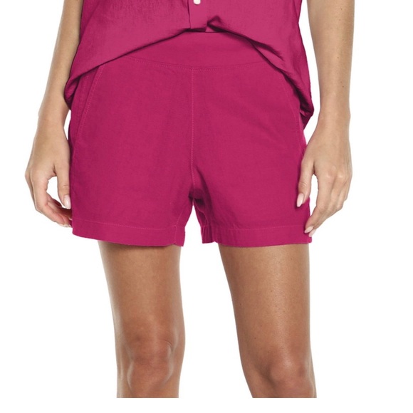 GAP Ladies Linen Shorts - Berry - Size XL - NWT - Picture 1 of 10